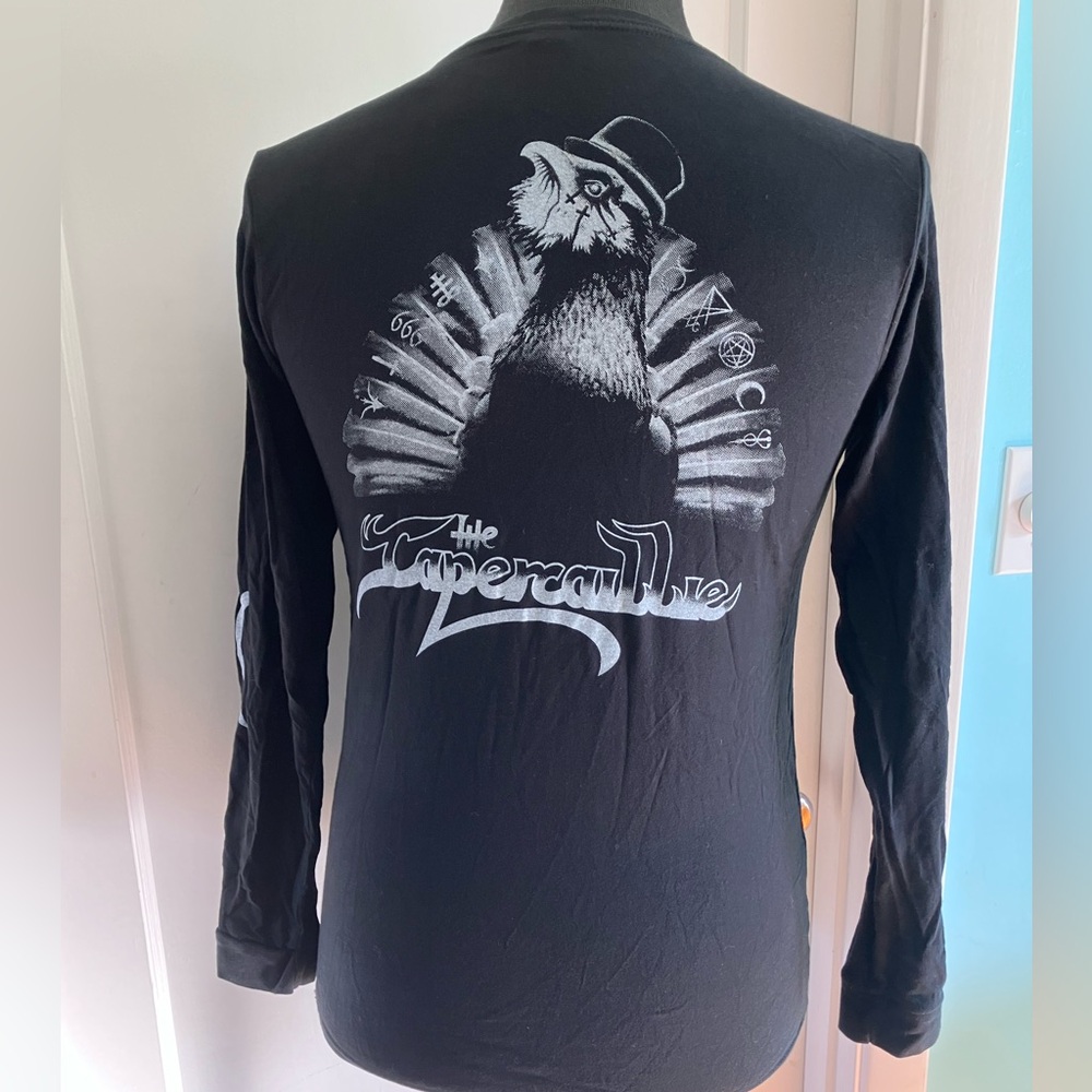 Capercaillie Long Sleeve Graphic band tee clockwork orange bird